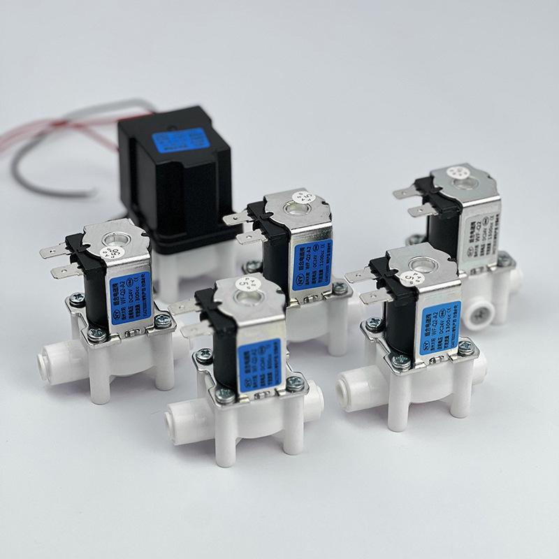 Univerzální 2/3cestný solenoidový ventil pro přívod vody a splachovací ventil odpadní vody pro čističky