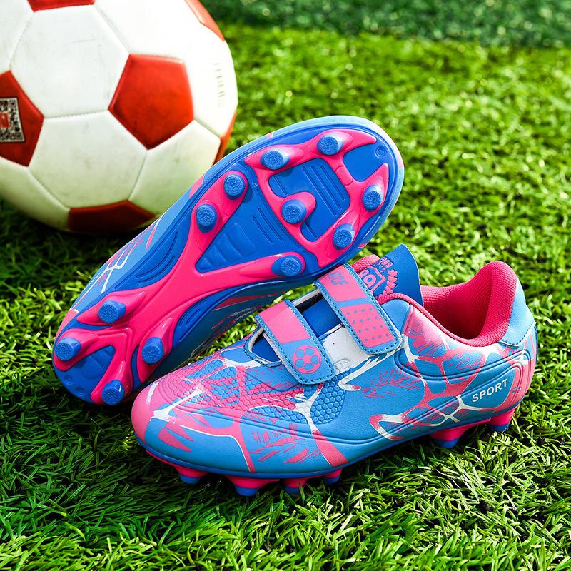 2025 new children's football shoes broken nails sneakers student sports classmates boys training running spikes 28-38