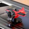 Creative Car Center Console Decorations Mini Solar Powered Aircraft Ornaments  Gift