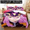 3D Anime Chained Soldier Bedding Set Single Twin Full Queen King Size Bed Set Adult Boy Bedroom Duvet Cover Sets Home Textiles