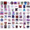 60Piece K-PoP Witch Hunter Group Cartoon Waterproof Decals - Self-Adhesive Decor Stickers for Phones, Notebooks & Water Bottles