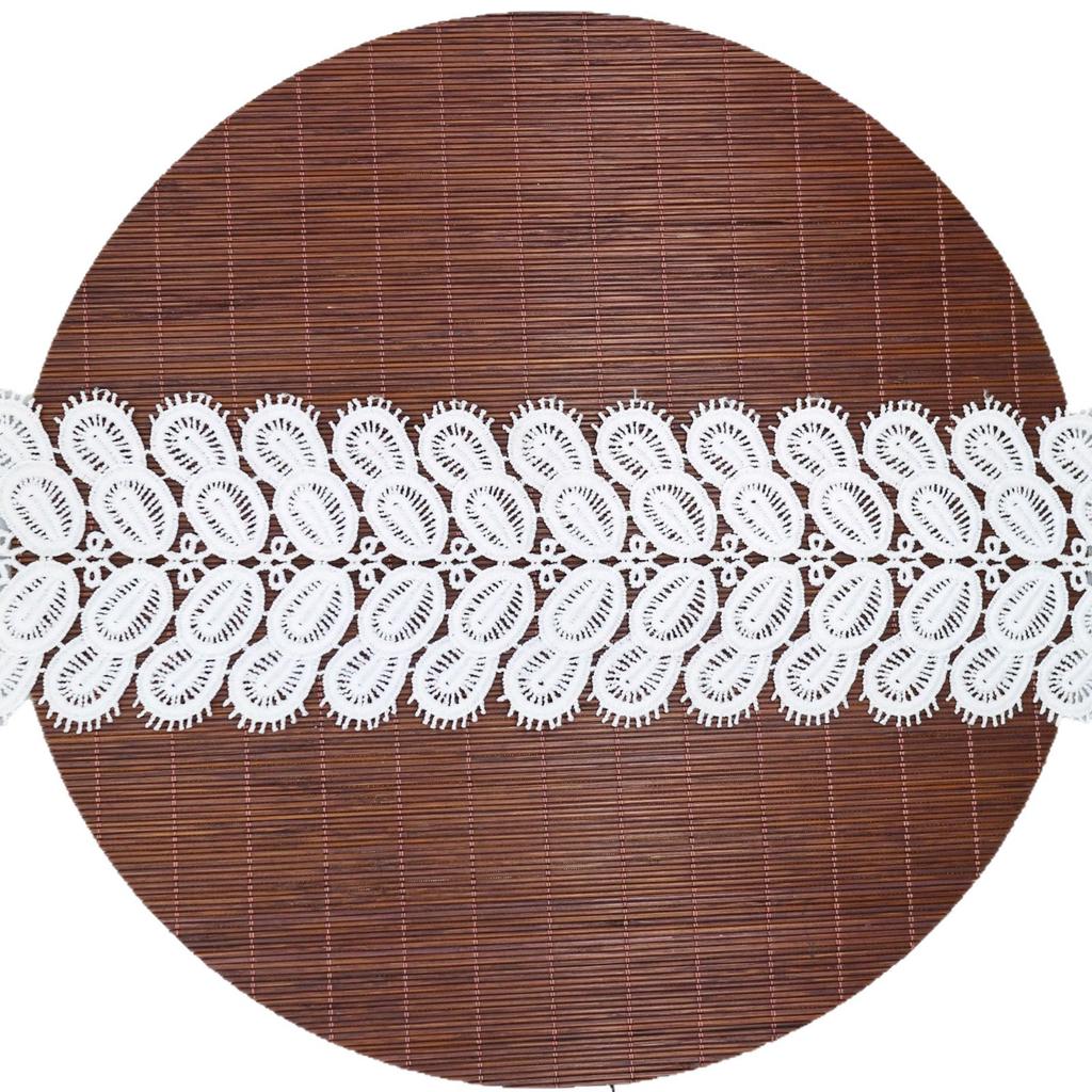 Embroidery Milk Silk Feather Eyelashes Water Drop Lace Lace, Home Soft Decoration Materials Diy Clothing Accessories