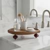 Wooden Display Tray Retro Design Vanity Organizer Decorative for Entryway