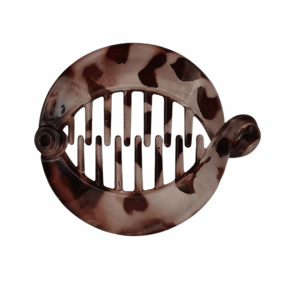 

Круглий кліп-банан у формі рибки, нові крабики для волосся, для дівчаток 3