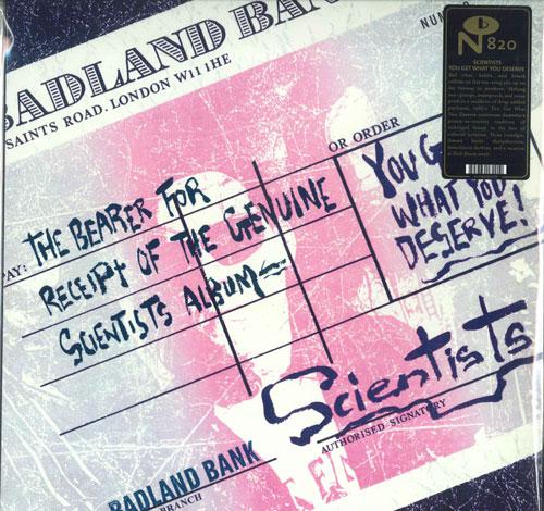 

LP Record SCIENTISTS (2) - You Get What You Deserve! NUM820 Numero Group 2024 US Rock