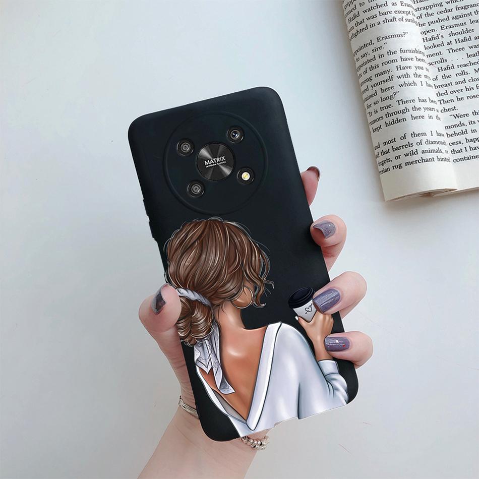 Case For Honor Magic 4 LITE X30 X9 5G Back Cover Super Mom Baby Fashion Girls Soft Phone Case Silicone Funda For Honor X30 Capa