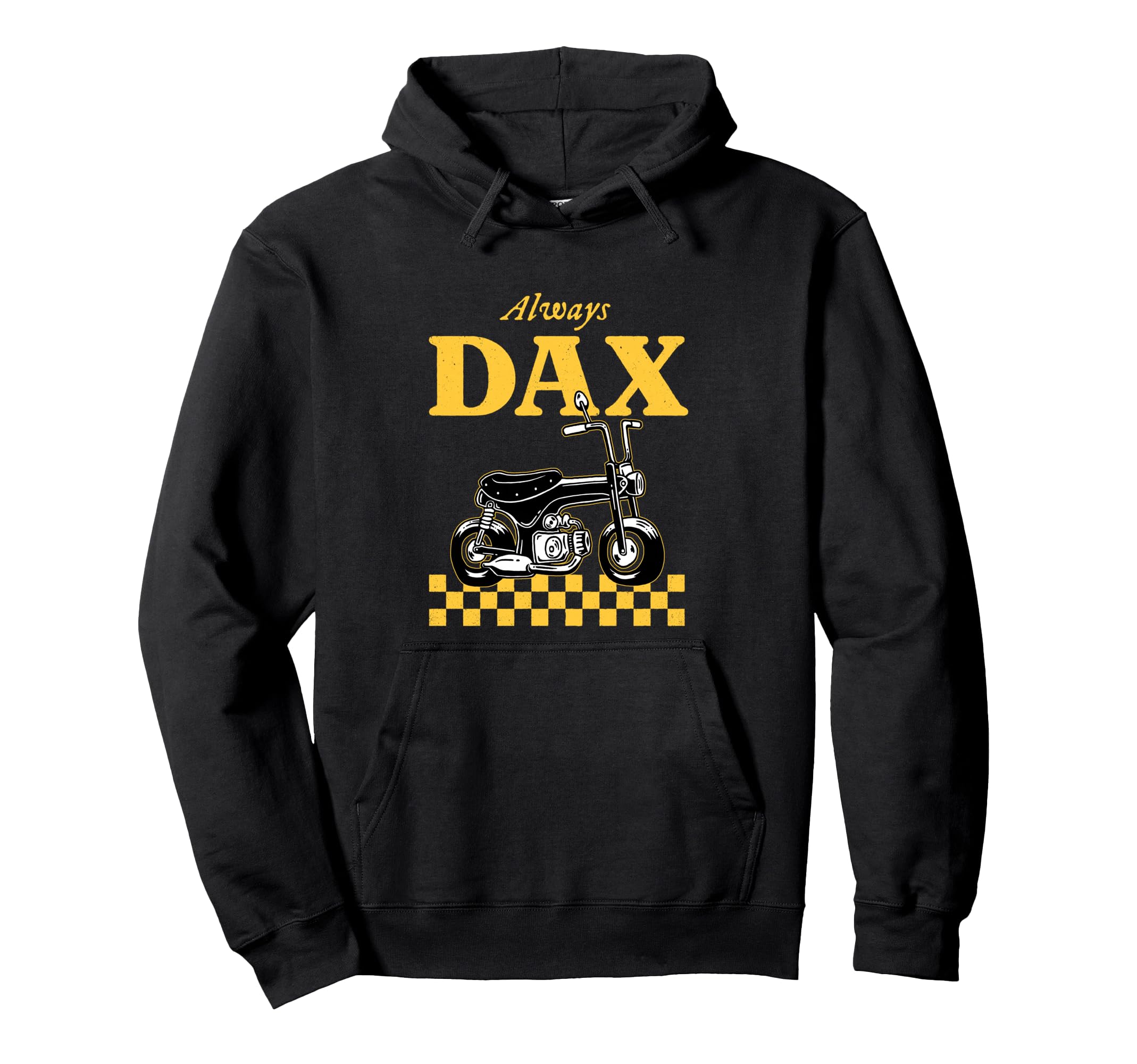 Мотоцикл DAX ST 125cc, Мини-байк, Минимото, Скутер, Кастомный мопед, Худи Тип 2