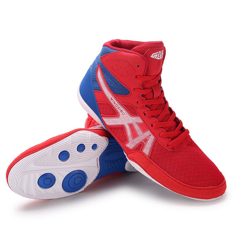 Men Wrestling Shoes Outdoor Training Boxing