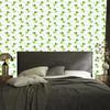 Crocodile Wallpaper White, Lime and Cream for Living Room and Bedroom 50x1000