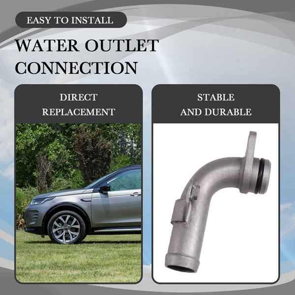 Silver Metal Car Air Vent Connector Tube LR171244