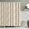 Abstract Geometric Shower Curtain 3D Printed Bath Decor in Multiple Colors for Modern Bathroom