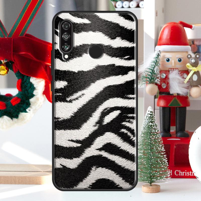 Zebra Skin Print For Huawei Nova Y73 Y60 Y70 Y90 Y72 Y61 Y91 7i 8i 11i 12i 12s 9 10 SE P20 P30 P40 Lite Case