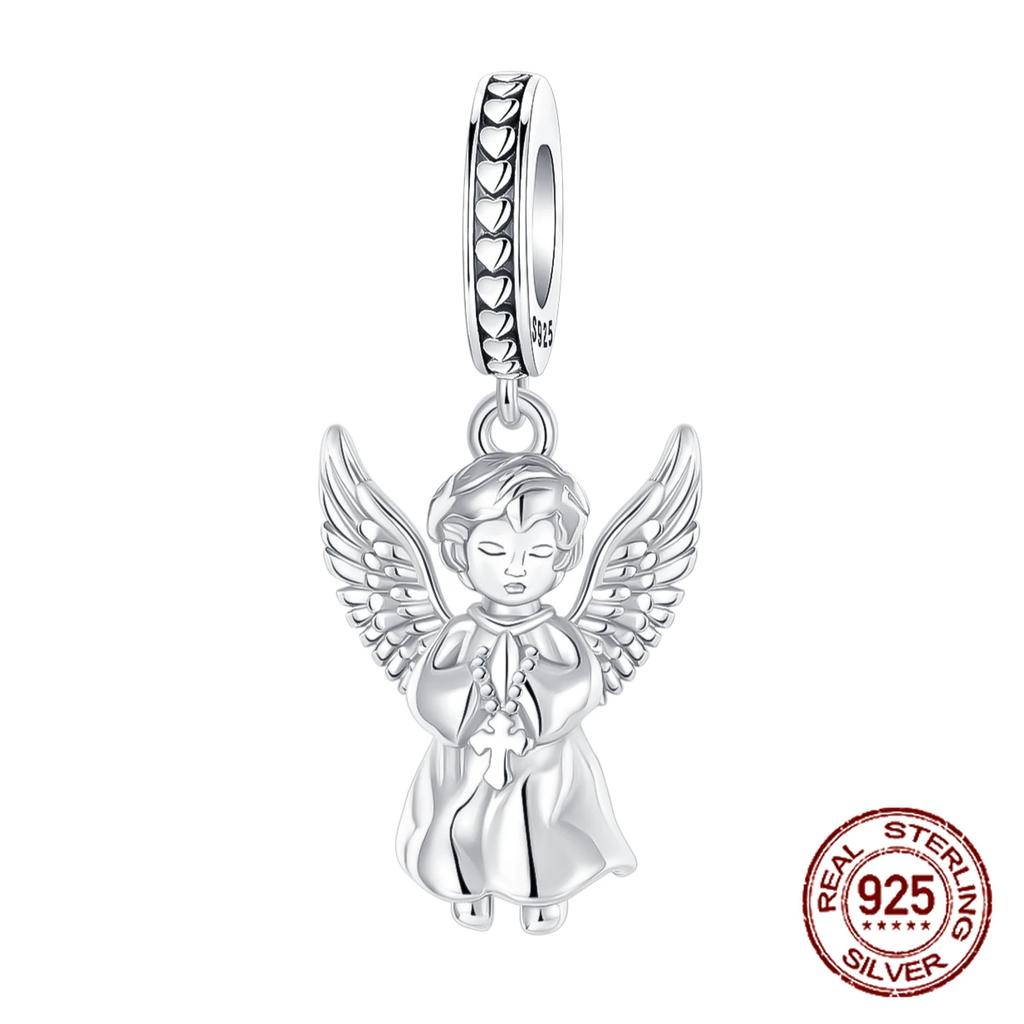 Fit Original Bracelets Zircon Skeleton Angel Celtic Knot Trinity Knot Copper Charms Beads Diy Birthday Jewelry Gift