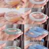 One-Step Glass-Like Jade Bangle: Xiaohongshu Style, Natural Buzhichun Ice-Clear, Women's High-Ice Round Design.
