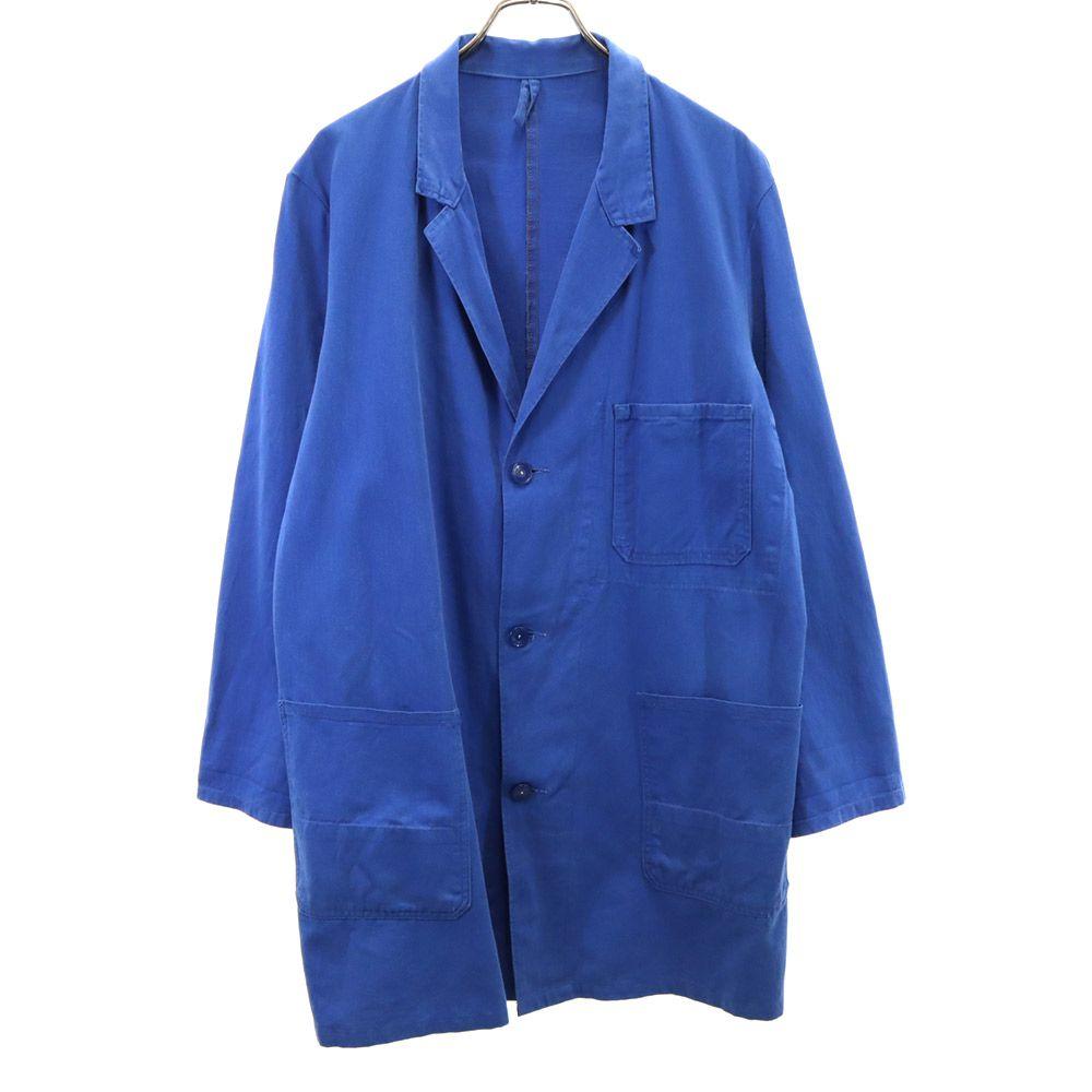Forglos 70s 80s Vintage Euro Work work Chester coat 52 blue Men's Used