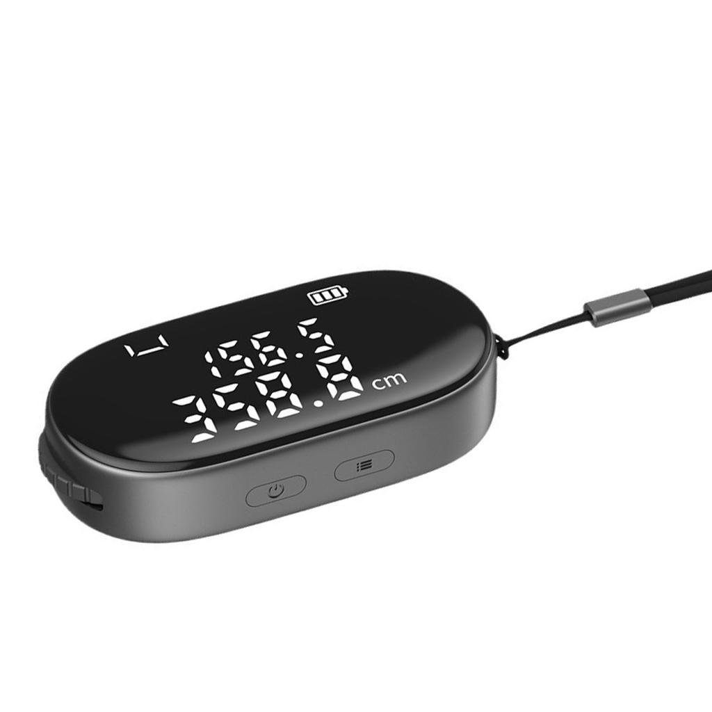 Digital Tape Measure Flexible cm in Ft Switching Rechargeable Electronic Rolling Measuring Tool for 