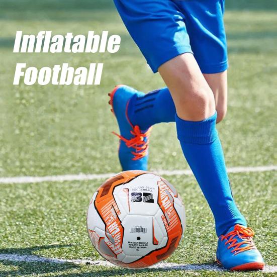 Professional Foot Ball Wear Resistant Waterproof Explosion-proof Machine-sewn Soccer Ball for Game Competition