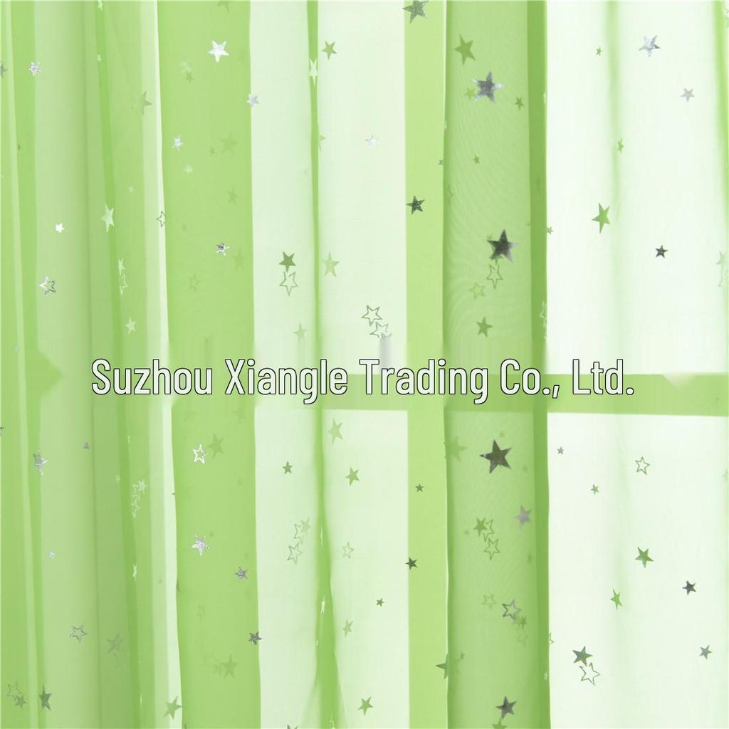 2025 Pastoral Fresh Star Curtain for Living Room and Bedroom