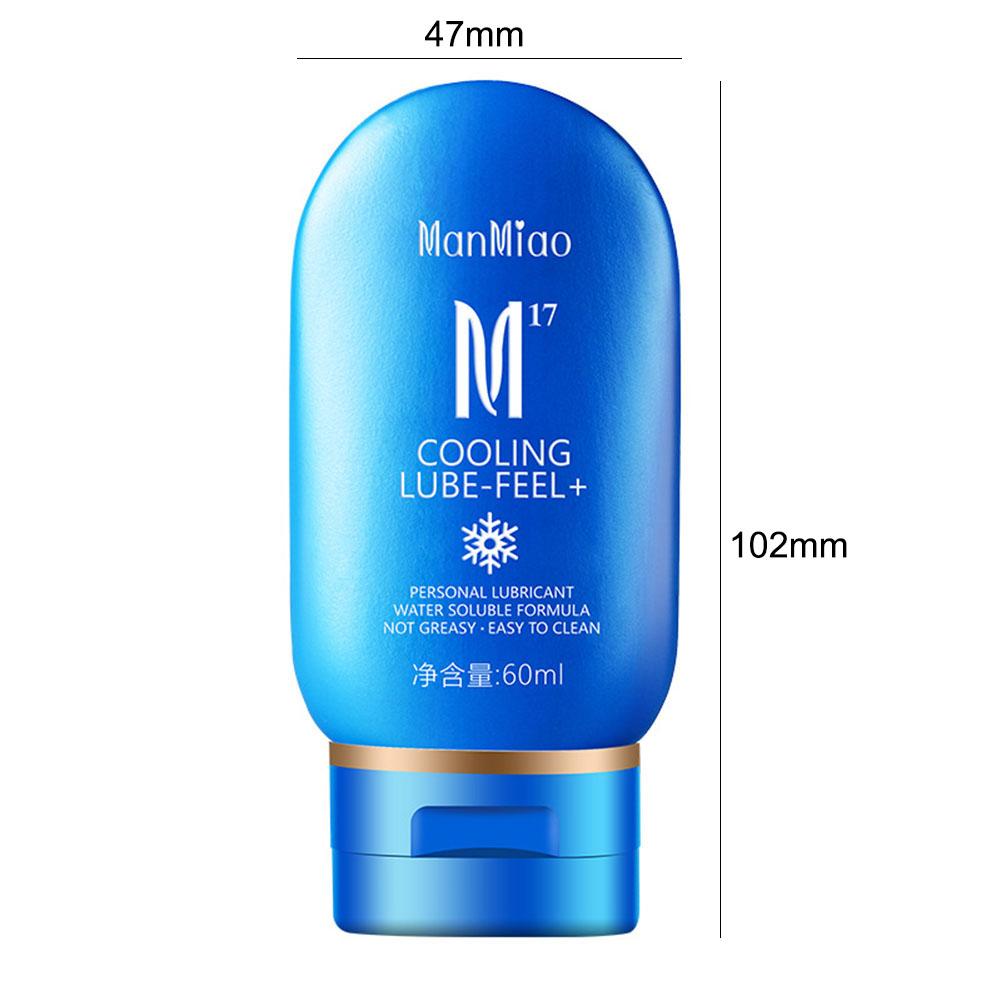 Gel lubrificante anale per vagina con formula lubrificante solubile in acqua da 60 ml