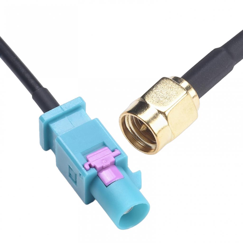 Direct Installation Male To Male Cable for GSM GPS DAB 6 Inch Length