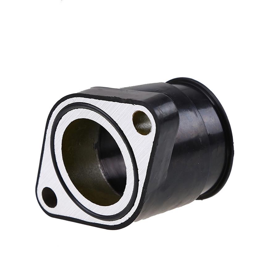 4PCS Motorcycle Carburetor Interface Gum For Yamaha YFM400A YFM400F YFM450FX Parts Joint Intake Manifold Boot Adapter