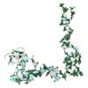 2 Pcs Rose Garlands Artificial Rose Vines Faux Flower Garlands