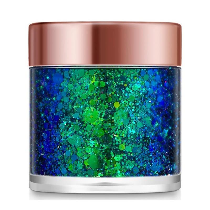 1Pc Sequins Body Glitter Gel Make Up Glitter For Body Face Hair Eyeshadow,Festival Party Carnival Makeup Decorations Longlasting