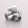 Steel Faucet Diverter Valve Aerator Universal Faucet Connector 1/2 for Shower Hose Garden Hose Portable Washing Machine