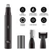 Rechargeable Multi-Functional Type-C Men's Grooming Kit: 3-in-1 Electric Nose Hair Trimmer