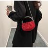 Glamorous Sequin Chain Bucket Bag Women's Urban Minimalist Shoulder Bag