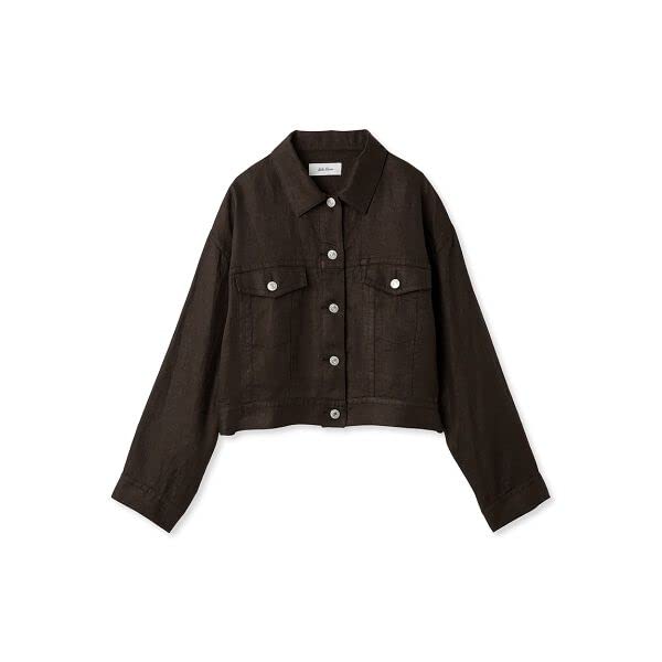 

Женская куртка Mira Owen укороченная из льна и денима CGRY, 09WFJ232151,