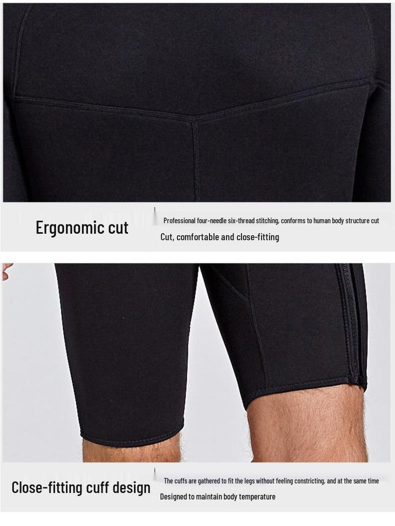 Sharkbat Men's 3mm Long Sleeve Wetsuit with Jellyfish Protection & Sun Guard