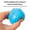 Yousheng Dog Chewing Sound Ball Toy TPR Footprint Pattern Bite-Resistant Molar Ball Pet Dog Teeth Cleaning Oral Health Toy Doll