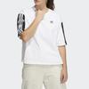 Adidas Originals Adibreak Embroidered Logo Tee Women Tops Wonder-White HY4263