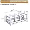 GOWKE Stainless Steel Commercial Chopping Board Rack
