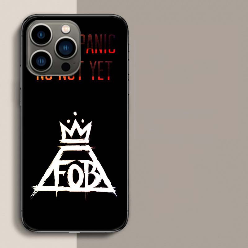 Rock Band FOB Cool Phone Case For Iphone 17 Air 15 Pro 14 Plus 16 Pro Max 17E 16E 12 13 Mini 11 Cover Cute Fundas