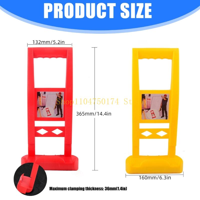 Slip Resistant Grip Plasterboard Carriers Board Lifter Tool Durability Design For Handling Panel Mover Carrying Handle top sale