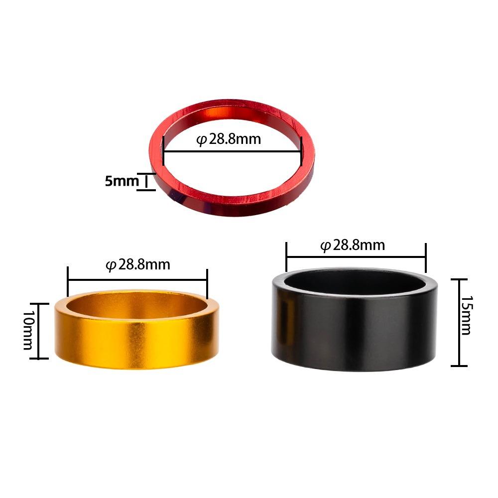 MTB Bicycle Headset Washer 28.6mm Bike Front Fork Spacer Useful   Cycling