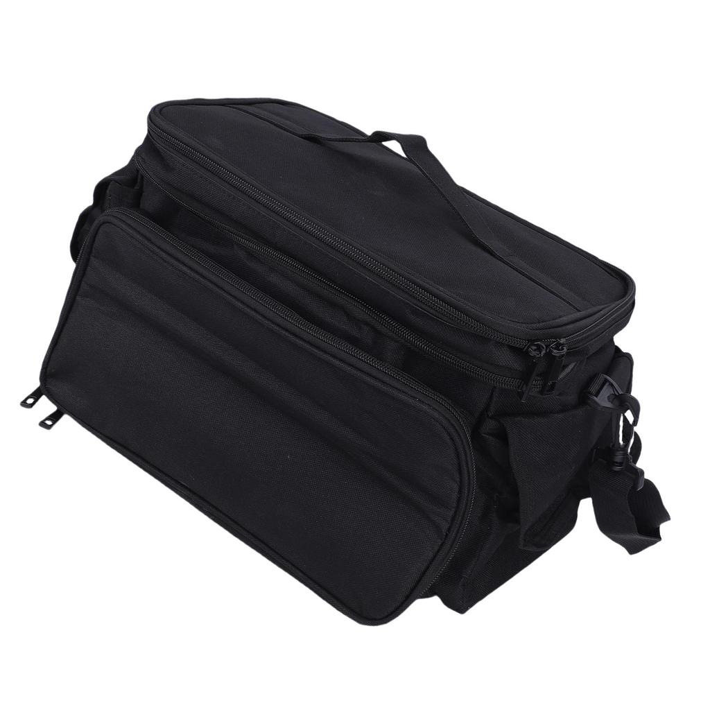 Sewing Supplies Storage Bag 2 Layers Oxford Cloth Sewing Accessories Bag with 2 Detachable Dividers for Scissors Pins Needles