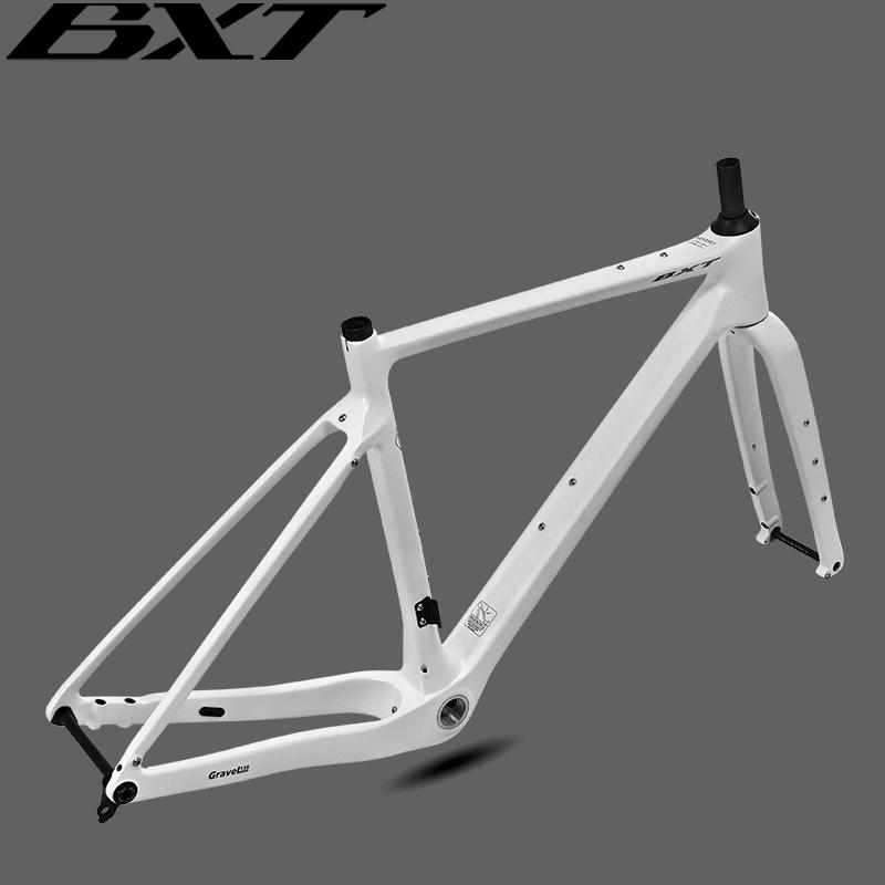 BXT-135 Rám gravel kola Karbonový 700C/27,5" Kotoučová brzda Karbonová sada rámu gravel kola