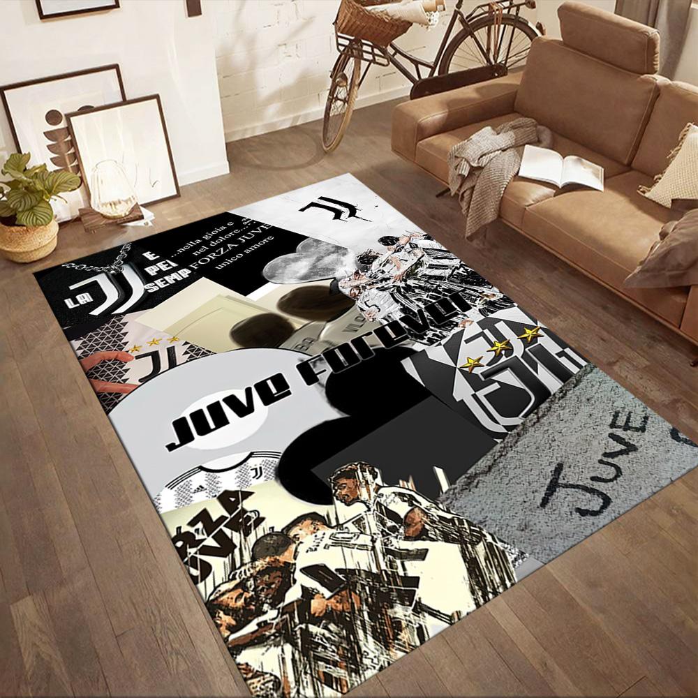 Juventus Carpet Suitable For Dining Room Living Rooms Balcony Bedrooms Antislip Rug Office Home Decor Perfect Gift For Friends Family