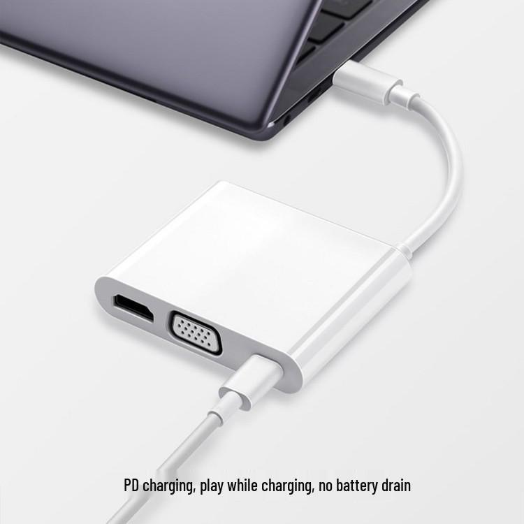 Type-C to HDMI Female Converter Dock for MacBook, Laptop, and Switch