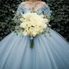 7Pcs/Set Artificial Roses Rose Bouquets Faux Roses Fake Flowers for Home Window Wedding Party Decoration