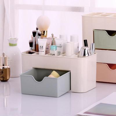 Scatola portaoggetti cosmetici multifunzionale con cassetti - Organizer da scrivania