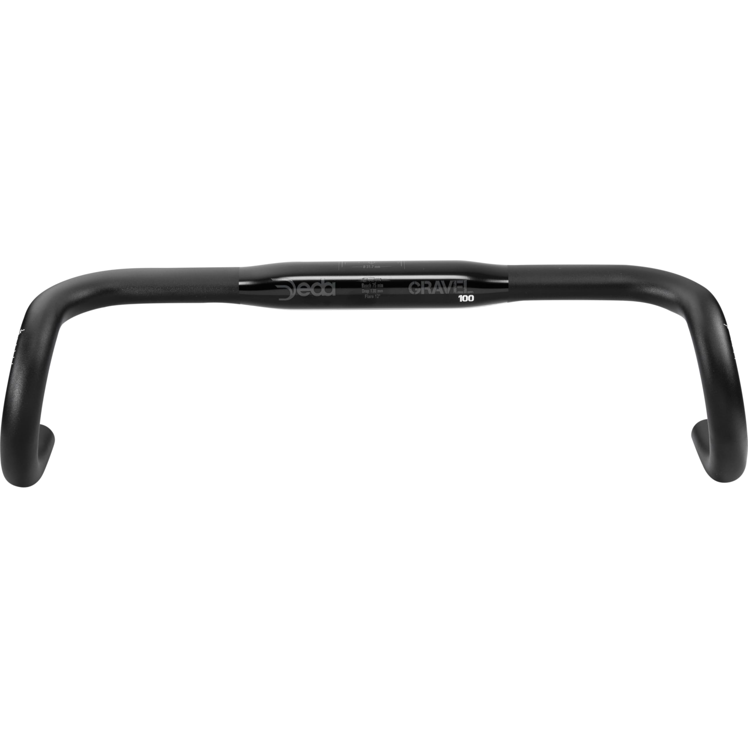 

DEDA GRAVEL100 RHM BOB Drop Handlebars 31.7/400 чёрный