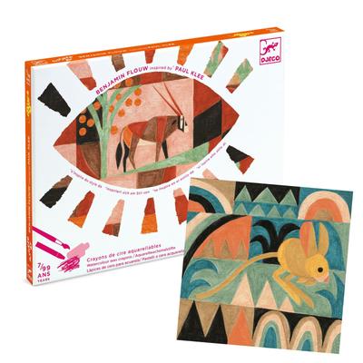 Art Experience Set Drawing Paints Drawing Set Educational Toys Elementary School Students Crafts 7 Years Old Illustration Artist Inspired by