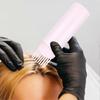 Hair Dye Applicator Bottle 170ml with Measurement Scale, Reusable Pink Hair Oil Applicator