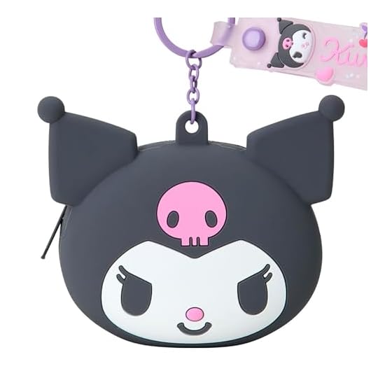 Sanrio Silicone Pouch (My Deco Bag) Kuromi 113719