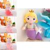 Adorable Crown Mermaid Stuffed Toy Doll Perfect For Kids Birthday Gifts And Playtime