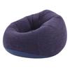 Inflatable Lounge Chair Flocking PVC Portable Folding Blow Up Sofa for Living Room Bedroom Balcony